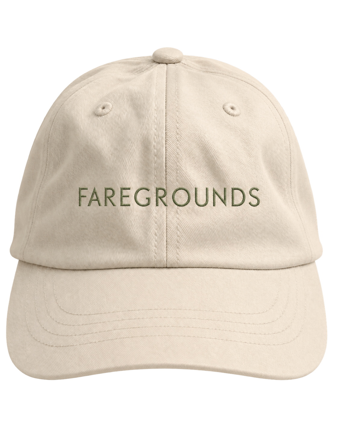 Faregrounds Dad Hat — Beige