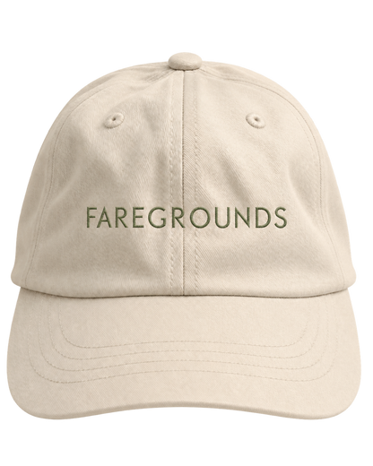 Faregrounds Dad Hat — Beige